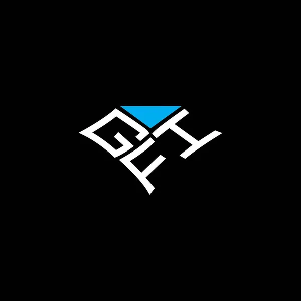 Gfi 디자인 Gfi 간단하고 현대적인 Gfi 호화스러운 알파벳 디자인 — 스톡 벡터