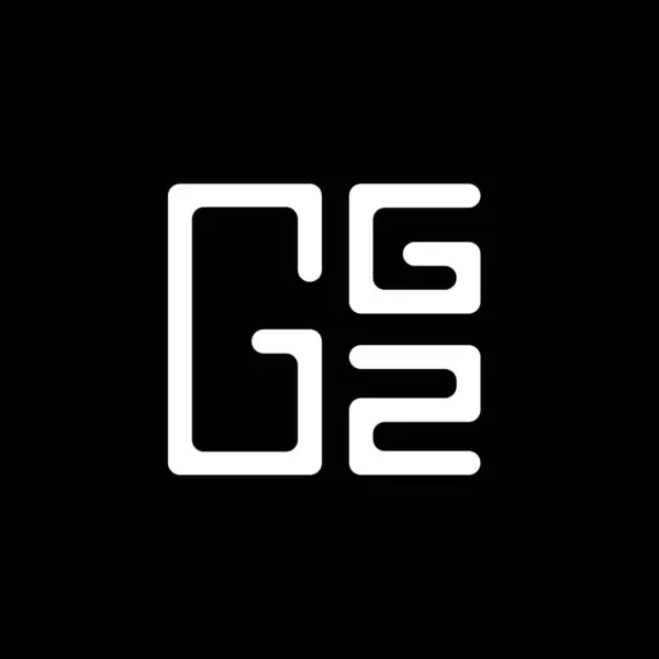 Diseño Vectorial Del Logotipo Letra Ggz Logotipo Simple Moderno Ggz — Archivo Imágenes Vectoriales