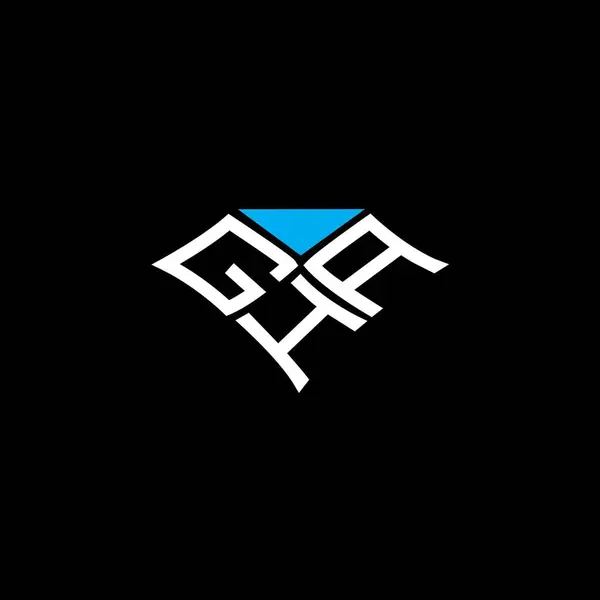 Векторный Дизайн Логотипа Gha Простой Современный Логотип Gha Роскошный Алфавит — стоковый вектор
