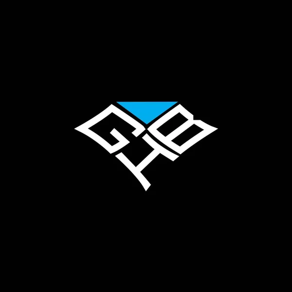 Ghb Επιστολή Σχεδιασμό Διάνυσμα Λογότυπο Ghb Απλό Και Μοντέρνο Λογότυπο — Διανυσματικό Αρχείο