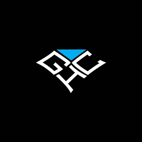 Ghc Harfli Logo Vektör Tasarımı Ghc Basit Modern Logo Ghc — Stok Vektör