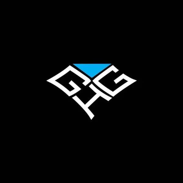 Ghg Letter Logo Vector Design Ghg Simple Modern Logo Ghg — Stock Vector