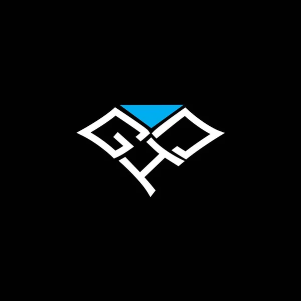 Ghj Letter Logo Vektordesign Ghj Einfaches Und Modernes Logo Luxuriöses — Stockvektor