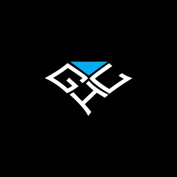 Ghl Letra Logotipo Vetor Design Ghl Logotipo Simples Moderno Ghl — Vetor de Stock