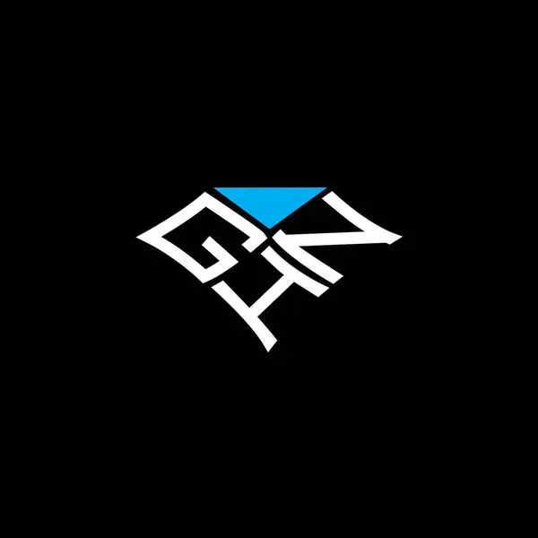 Ghn Letter Logo Vector Design Ghn Simple Modern Logo Ghn — Stock Vector