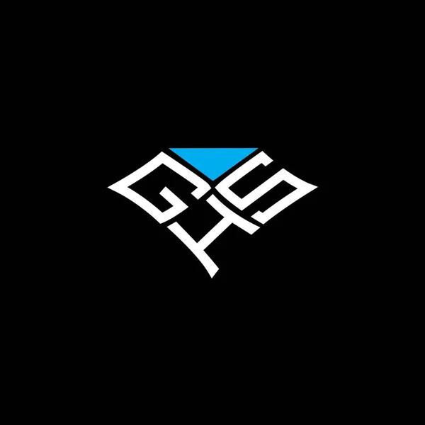 Ghs Letter Logo Vektordesign Ghs Einfaches Und Modernes Logo Luxuriöses — Stockvektor