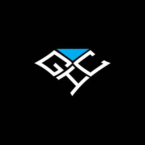 Gic字母标识矢量设计 Gic简单而现代的标识 Gic豪华字母表设计 — 图库矢量图片