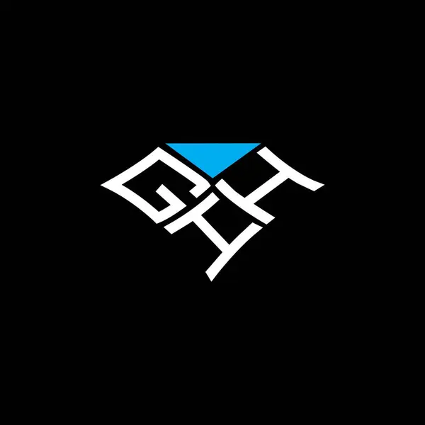 Gih 디자인 Gih 간단하고 현대적인 Gih 호화스러운 알파벳 디자인 — 스톡 벡터
