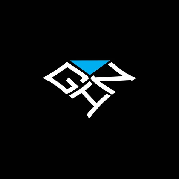 Gin Літери Логотипу Векторний Дизайн Gin Простий Сучасний Логотип Gin — стоковий вектор