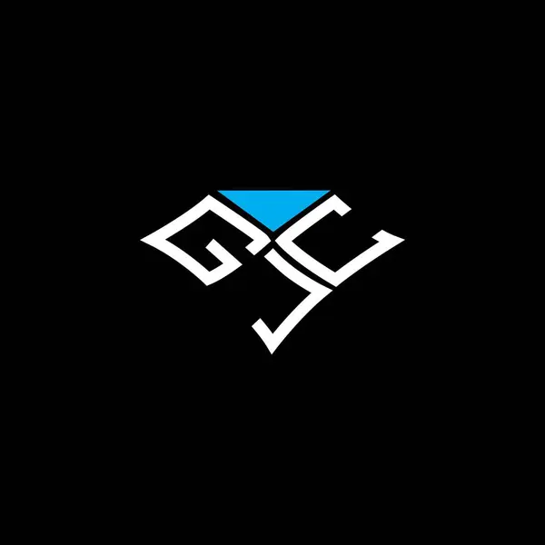 Gjc Letter Logo Vector Design Gjc Simple Modern Logo Gjc — Stock Vector
