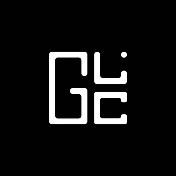 Design Vetor Logotipo Carta Glc Logotipo Simples Moderno Glc Projeto — Vetor de Stock