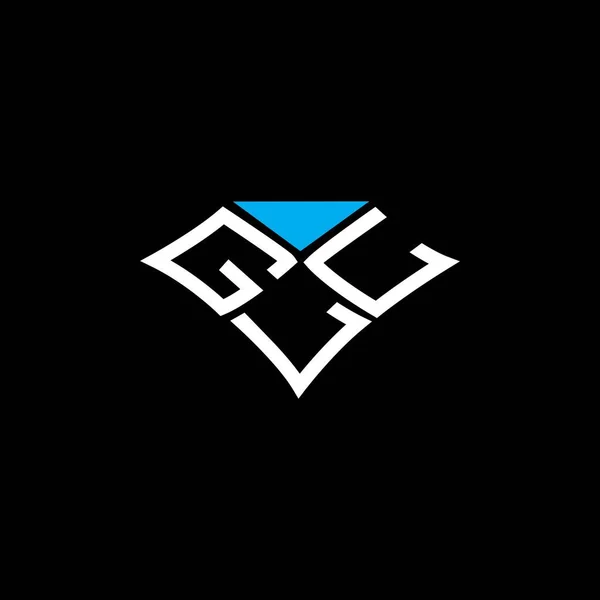 Diseño Del Vector Del Logotipo Letra Gll Logotipo Simple Moderno — Vector de stock