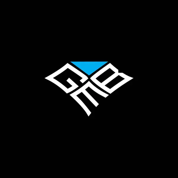 Gmb Letter Logo Vector Design Gmb Simple Modern Logo Gmb — Stock Vector