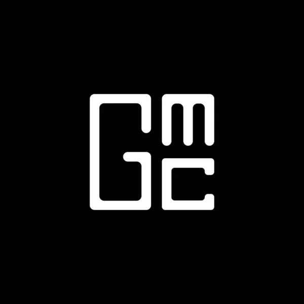 Векторный Дизайн Логотипа Gmc Простой Современный Логотип Gmc Gmc Роскошный — стоковый вектор