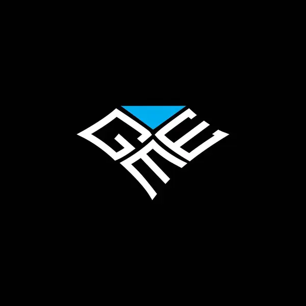 Gme Harfi Logo Vektör Tasarımı Gme Basit Modern Logo Gme — Stok Vektör