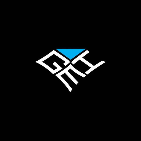 Gmi Letter Logo Vector Design Gmi Simple Modern Logo Gmi — Stock Vector