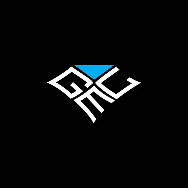 Gml Lettera Logo Vettoriale Design Gml Logo Semplice Moderno Gml — Vettoriale Stock