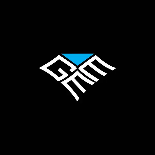 Gmm Písmenný Vektorový Design Jednoduché Moderní Logo Gmm Gmm Luxusní — Stockový vektor