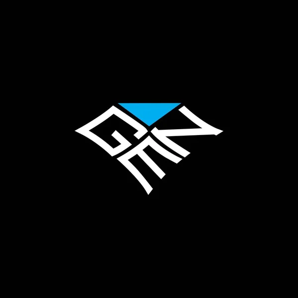 Gmn Carta Design Vetor Logotipo Gmn Logotipo Simples Moderno Gmn — Vetor de Stock