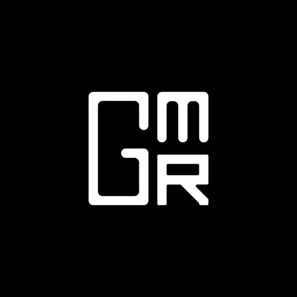 Gmr Буквенный Вектор Логотипа Gmr Простой Современный Логотип Роскошный Алфавит — стоковый вектор