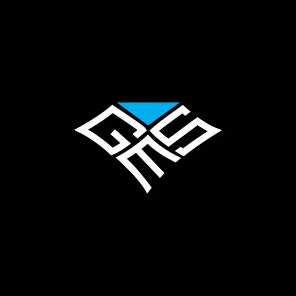 Gms Літери Логотипу Векторний Дизайн Gms Простий Сучасний Логотип Gms — стоковий вектор