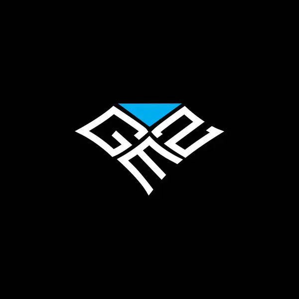 Projekt Wektora Litery Gmz Proste Nowoczesne Logo Gmz Gmz Luksusowy — Wektor stockowy