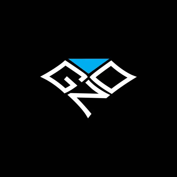 Gnd Letter Logo Vektordesign Gnd Einfaches Und Modernes Logo Luxuriöses — Stockvektor