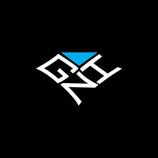 Logo Wektora Litery Dnb Proste Nowoczesne Logo Dnb Luksusowy Projekt — Wektor stockowy