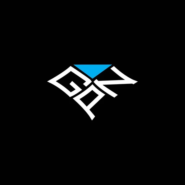 Gpn Letter Logo Vector Design Gpn Simple Modern Logo Gpn — Stock Vector