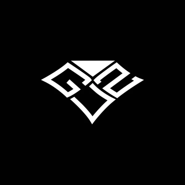 Guz字母标识矢量设计 Guz简单而现代的标识 Guz豪华字母表设计 — 图库矢量图片