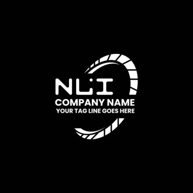 NLI harfi logo vektör tasarımı, NLI basit ve modern logo. NLI lüks alfabe tasarımı  