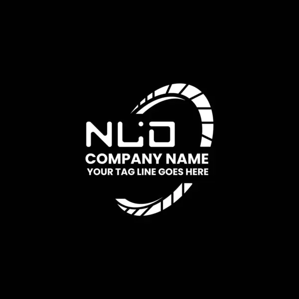 stock vector NLD letter logo vector design, NLD simple and modern logo. NLD luxurious alphabet design  