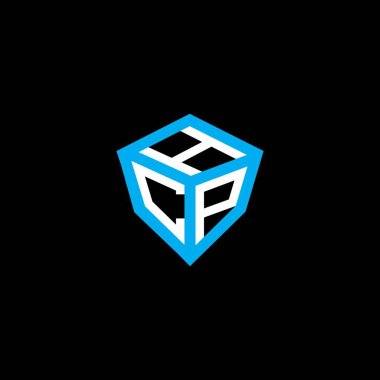 HCP harf logo vektör tasarımı, HCP basit ve modern logo. HCP lüks alfabe tasarımı  