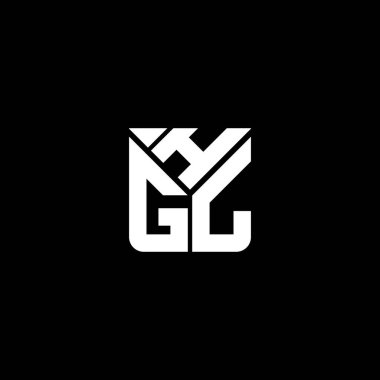 HGL harf logo vektör tasarımı, HGL basit ve modern logo. HGL lüks alfabe tasarımı  