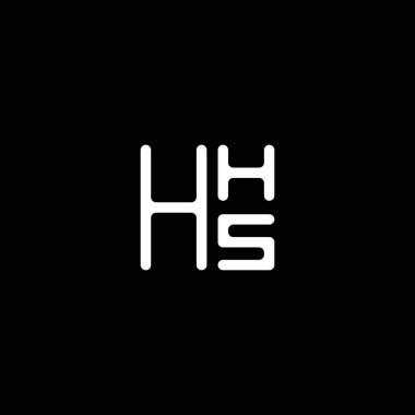 HHS harfli logo vektör tasarımı, basit ve modern HHS logosu. HHS lüks alfabe tasarımı  