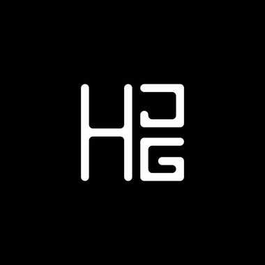 HJG harfli logo vektör tasarımı, basit ve modern HJG logosu. HJG lüks alfabe tasarımı  