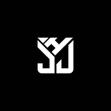 HJJ harfli logo vektör tasarımı, HJJ basit ve modern logo. HJJ lüks alfabe tasarımı  