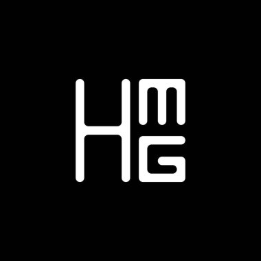 HMG harf logo vektör tasarımı, HMG basit ve modern logo. HMG lüks alfabe tasarımı  
