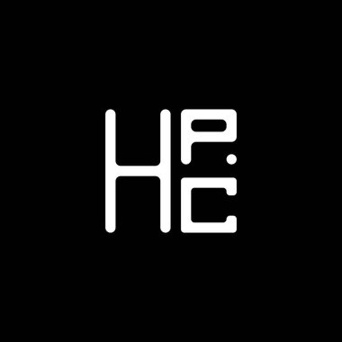 HPC harf logo vektör tasarımı, HPC basit ve modern logo. HPC lüks alfabe tasarımı  