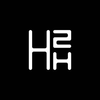 HZH harf logo vektör tasarımı, HZH basit ve modern logo. HZH lüks alfabe tasarımı  