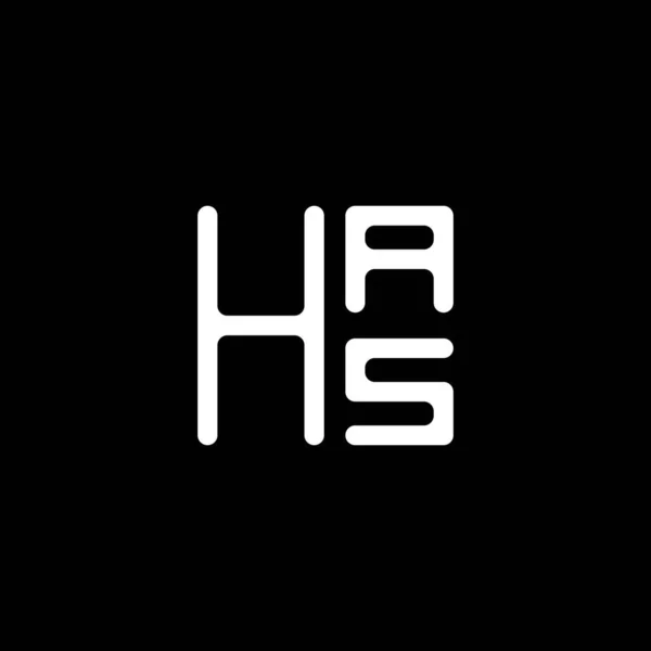 Harf Logo Vektör Tasarımı Basit Modern Logosu Var Lüks Alfabe — Stok Vektör