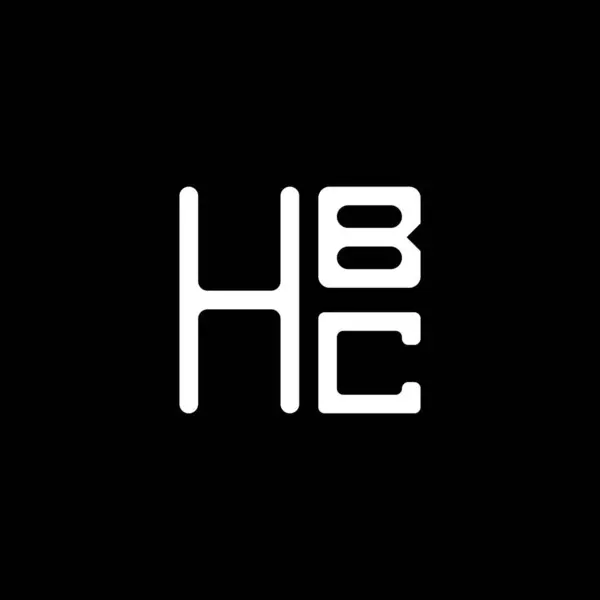 Diseño Del Vector Del Logotipo Letra Hbc Logotipo Simple Moderno — Archivo Imágenes Vectoriales