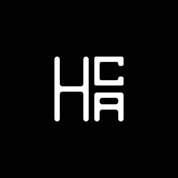 Hca Letter Logo Vector Design Hca Eenvoudig Modern Logo Hca — Stockvector