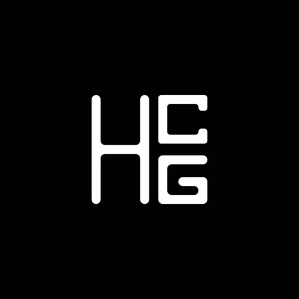 Logo Litery Hcg Wektor Projektu Hcg Proste Nowoczesne Logo Hcg — Wektor stockowy