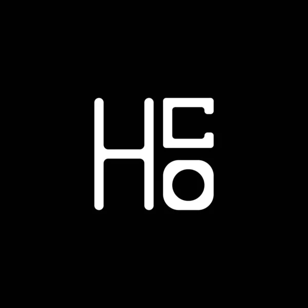 Hco Lettre Logo Vectoriel Design Hco Logo Simple Moderne Hco — Image vectorielle