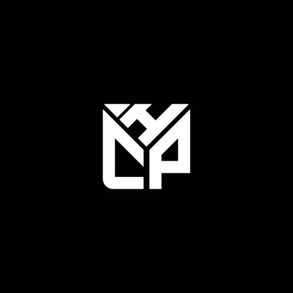 Hcp Letter Logo Vektor Design Hcp Einfaches Und Modernes Logo — Stockvektor