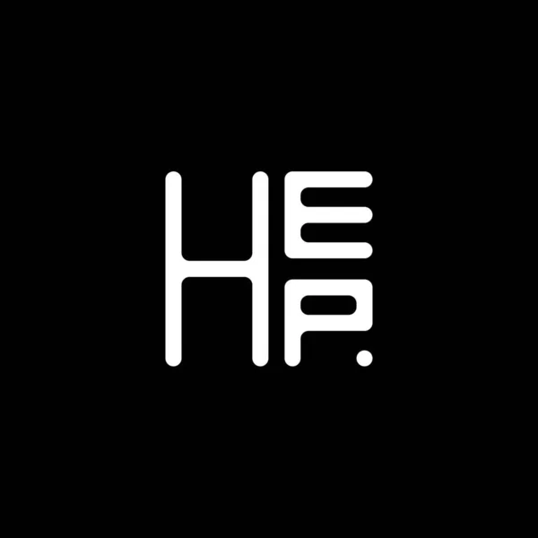 Diseño Vectores Logotipo Letra Hep Logotipo Simple Moderno Hep Hep — Archivo Imágenes Vectoriales