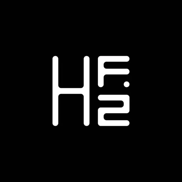 Hfzレターロゴベクターデザイン Hfzシンプルでモダンなロゴ Hfz 豪華なアルファベットデザイン — ストックベクタ