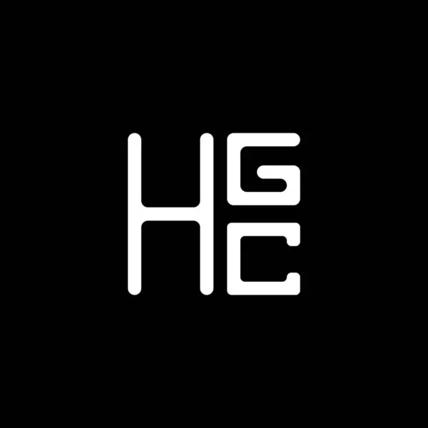 Hgc Lettre Logo Vectoriel Design Hgc Logo Simple Moderne Hgc — Image vectorielle