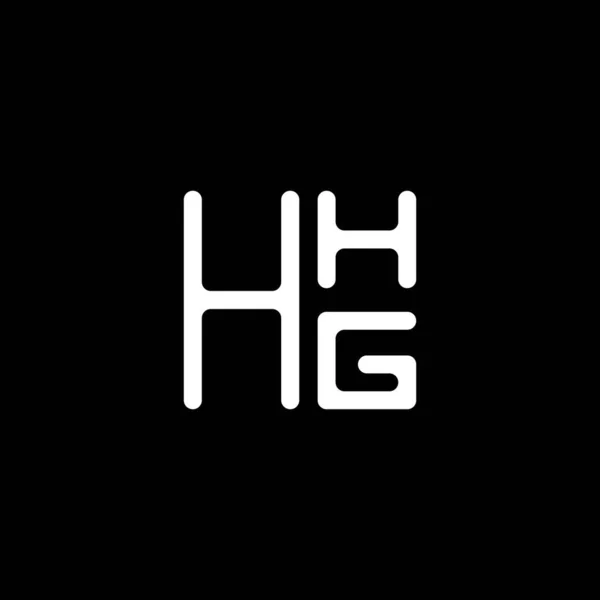 Hhg Letter Logo Vector Design Hhg Simple Modern Logo Hhg — Stock Vector